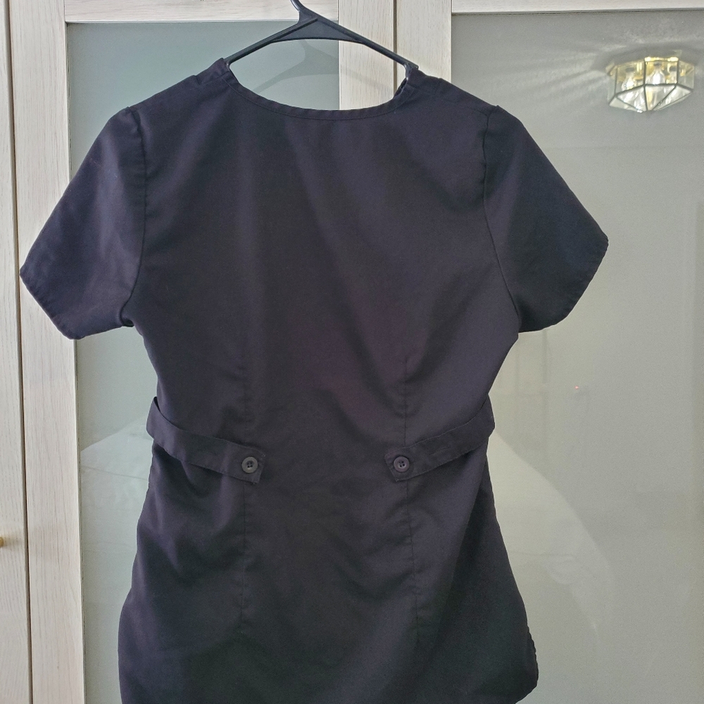 Grey’s Anatomy black scrub top